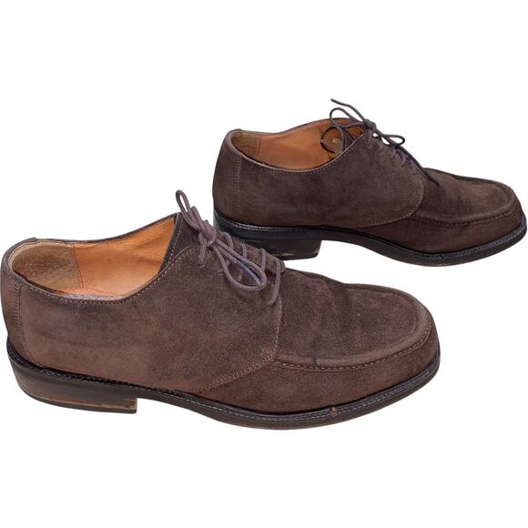 Russell & Bromley Brown Suede Lace Up Shoes     Size: EU 45 US 11.5 main image 7